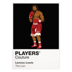 Lennox Lewis Boxing Icon Frame - Icon Design