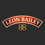 Leon Bailey Logo Men's T-Shirt – black close-up detail shot of the Leon Bailey Players Couture logo design