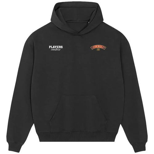 Leon Bailey hoodie – black men's hoodie featuring the Leon Bailey Players Couture logo