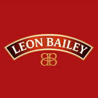 Leon Bailey Logo Men's T-Shirt – red close-up detail shot of the Leon Bailey Players Couture logo design