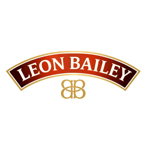 Leon Bailey Logo Men's T-Shirt – white close-up detail shot of the Leon Bailey Players Couture logo design