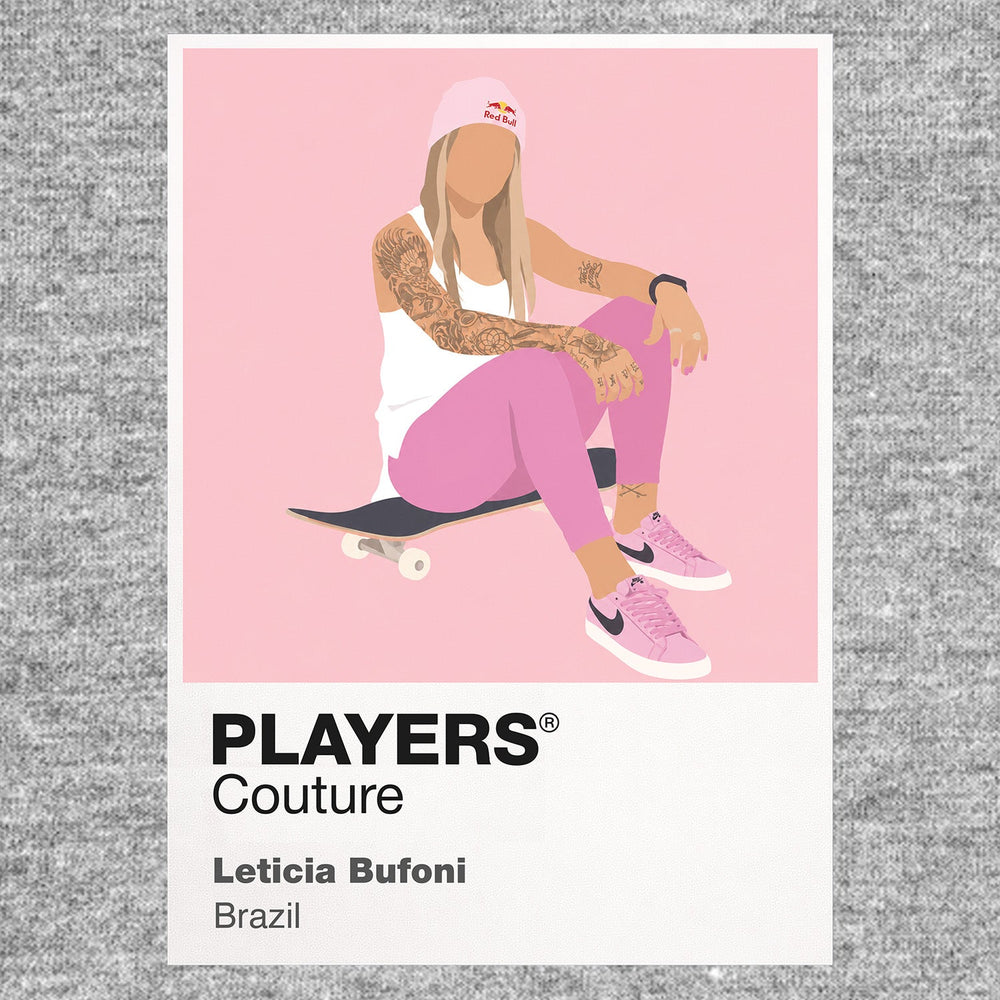 Letícia Bufoni Men's T-Shirt - Grey
