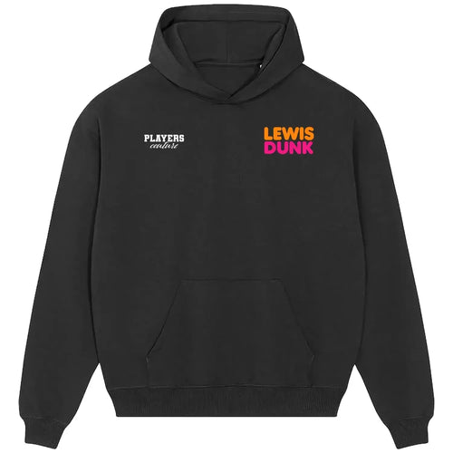 Lewis Dunk hoodie – black men's hoodie featuring the Lewis Dunk Players Couture logo