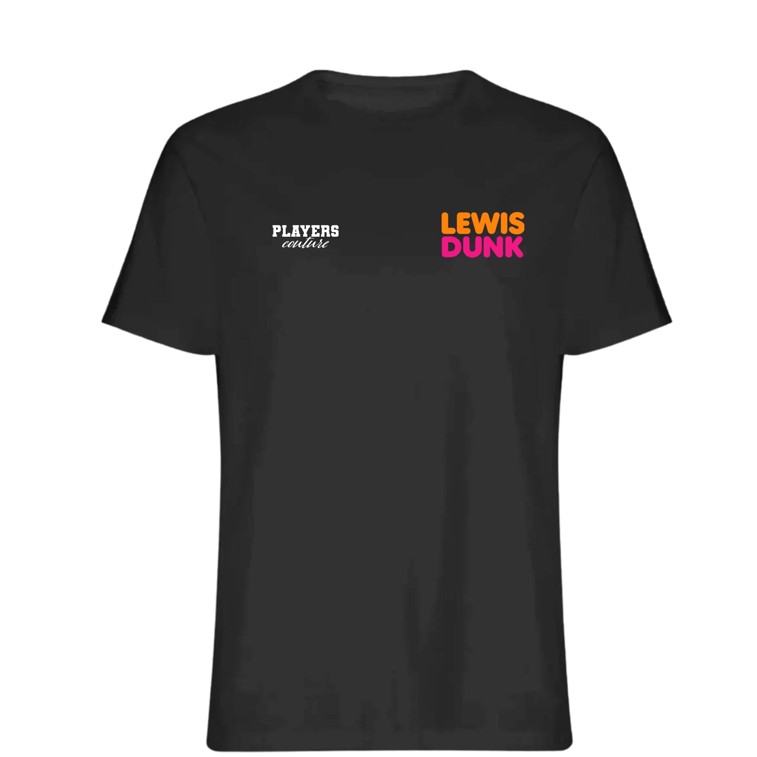 Lewis Dunk Logo Players Couture Mens T-Shirt Black