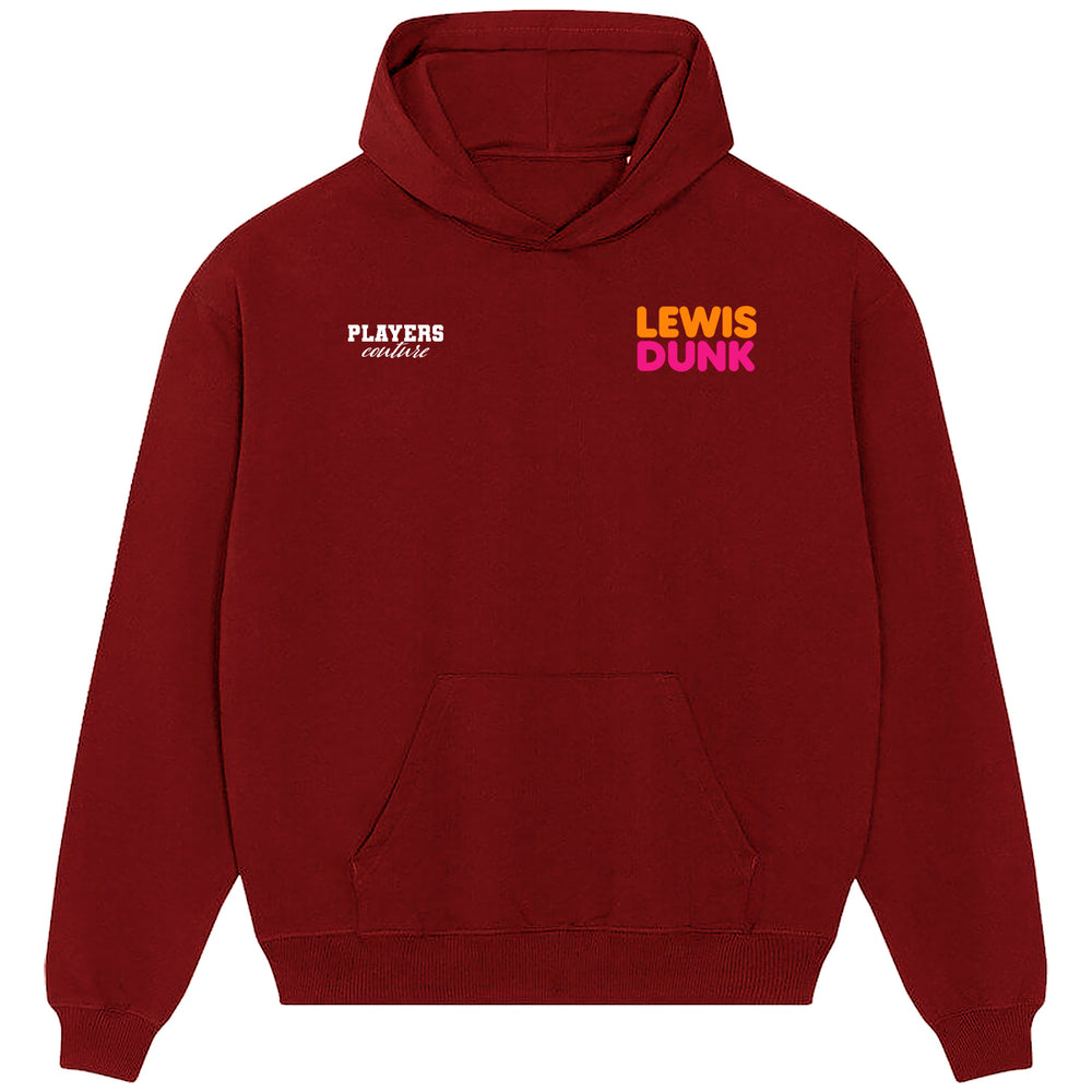 Lewis Dunk Logo Players Couture Men's Casual Hoodie Red
