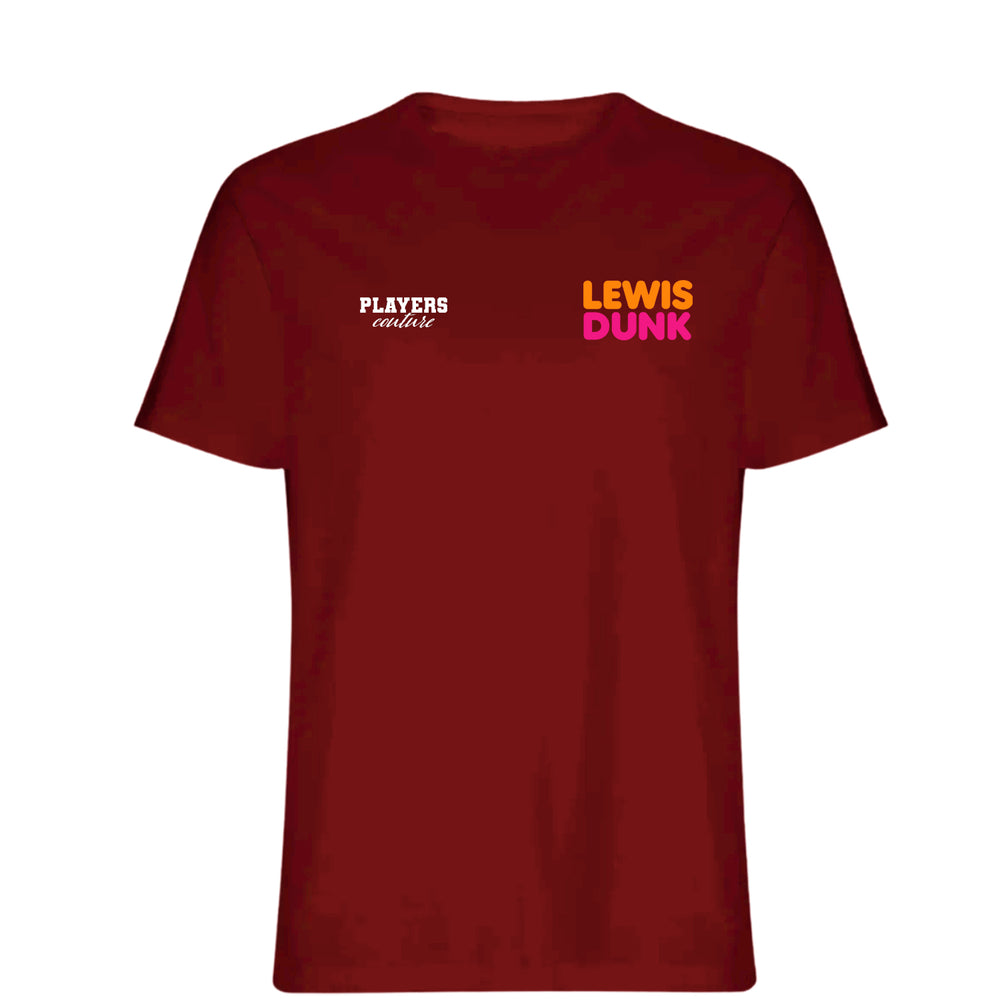 Lewis Dunk Logo Players Couture Mens T-Shirt Red
