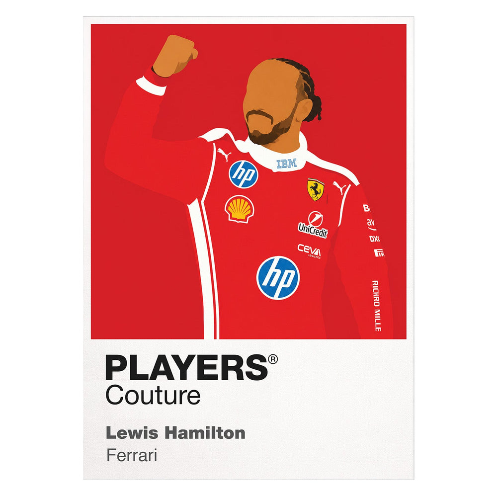 Lewis Hamilton Ferrari Formula 1 T-shirt – white view