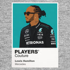 Lewis Hamilton Mercedes Formula 1 T-shirt – grey view