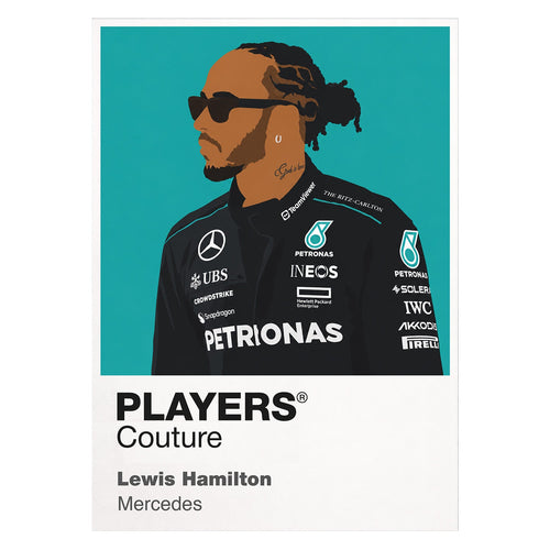 Lewis Hamilton Mercedes Formula 1 T-shirt – white view