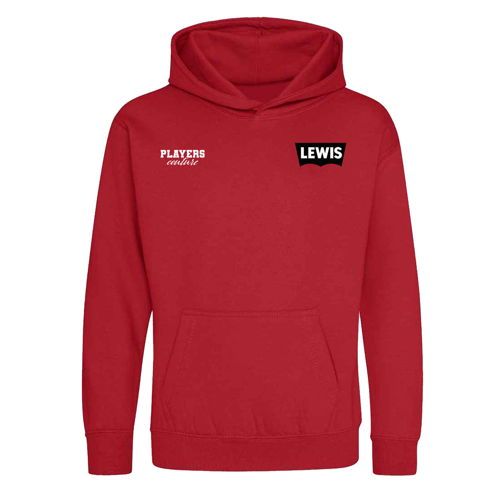 Lewis Logo Players Couture Kids Hoodie Red