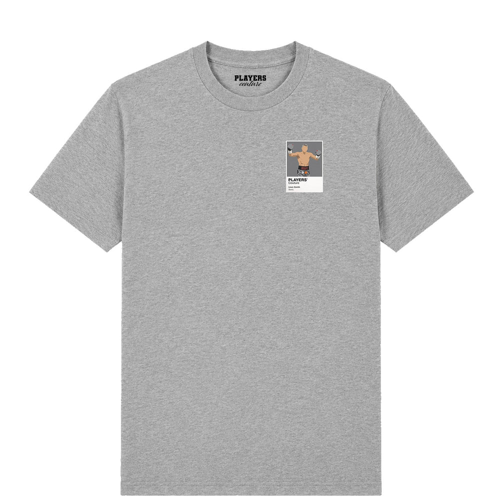 Liam Smith Boxing Icon Frame Men's T-Shirt - Gray