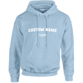 Light Blue Custom Great Value Players Couture Men's Basic Hoodie Light Blue
