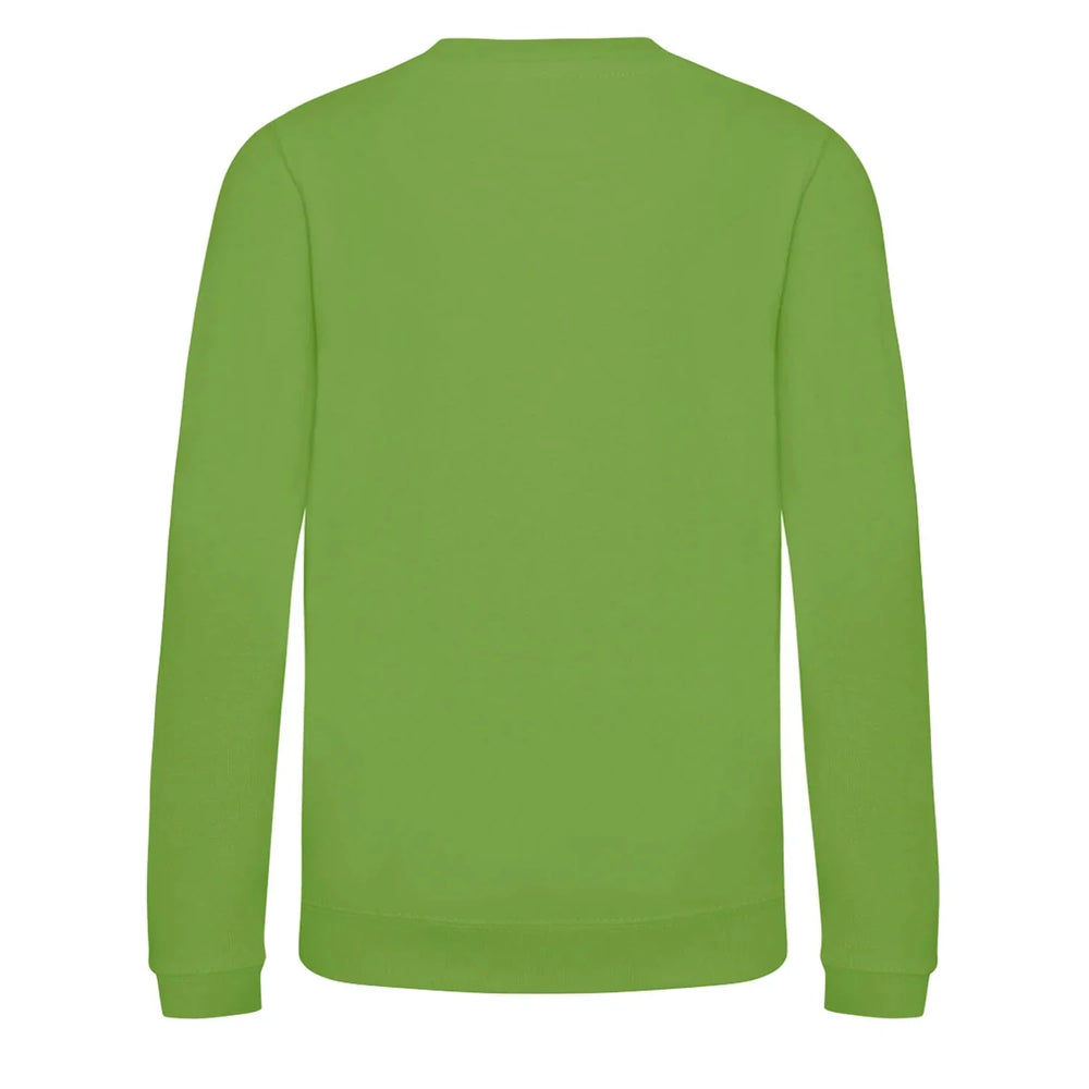 Essentials Collection hoodie – green kids' hoodie with white Essentials Collection letters and Players Couture logo on the