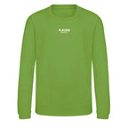 Essentials Collection hoodie – green kids' hoodie with white Essentials Collection letters and Players Couture logo on the