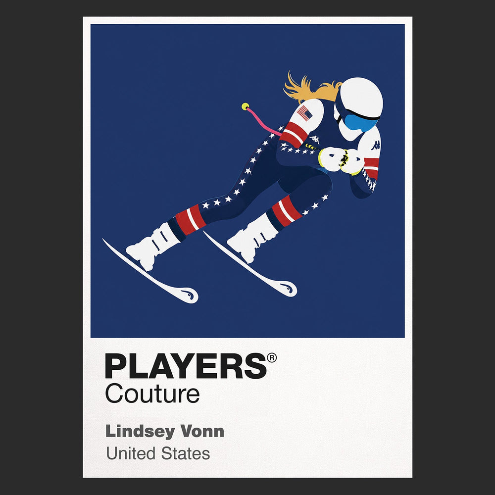 Lindsey Vonn Olympics Icon Frame Men's T-Shirt