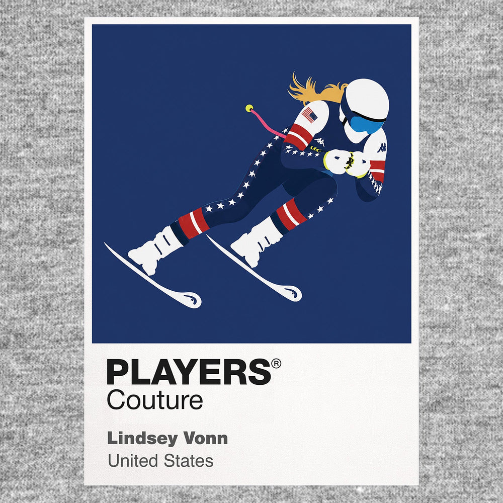 Lindsey Vonn Olympics Icon Frame Men's T-Shirt