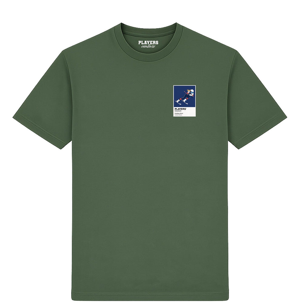Lindsey Vonn Olympics Icon Frame Men's T-Shirt