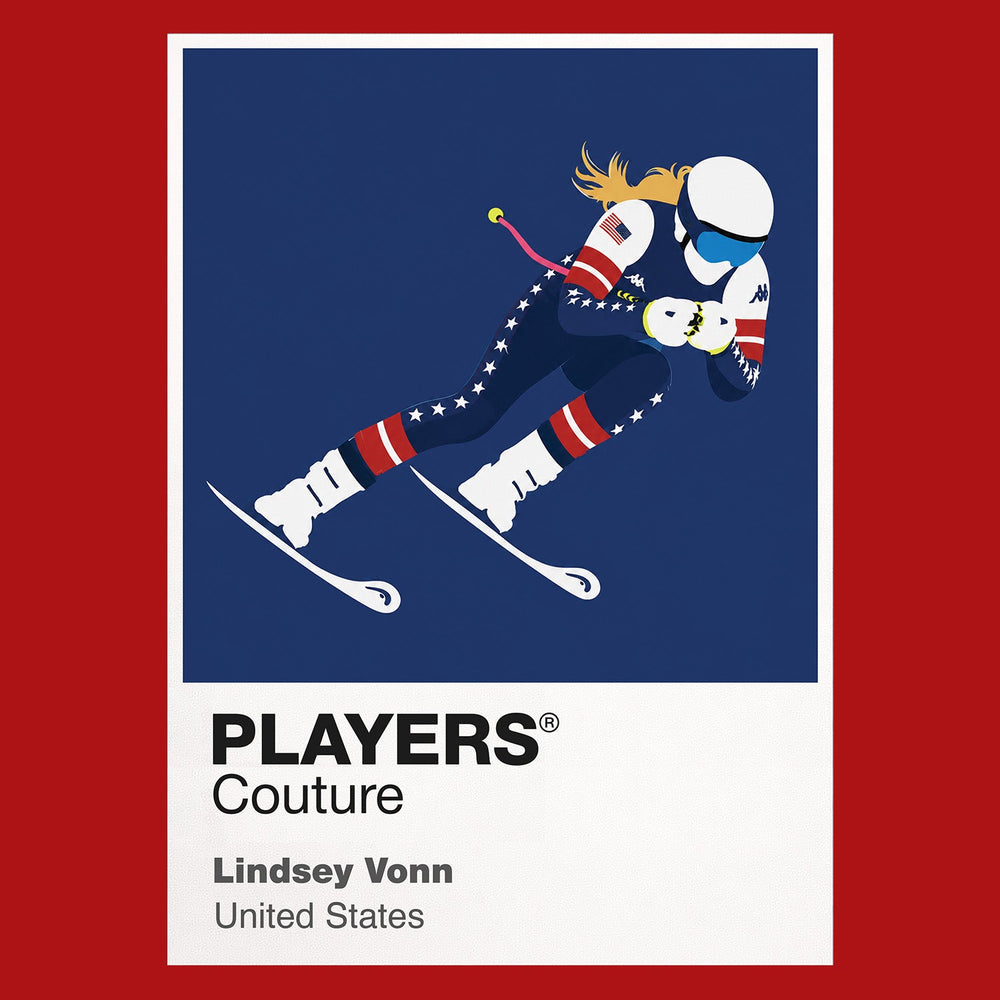 Lindsey Vonn Olympics Icon Frame Men's T-Shirt