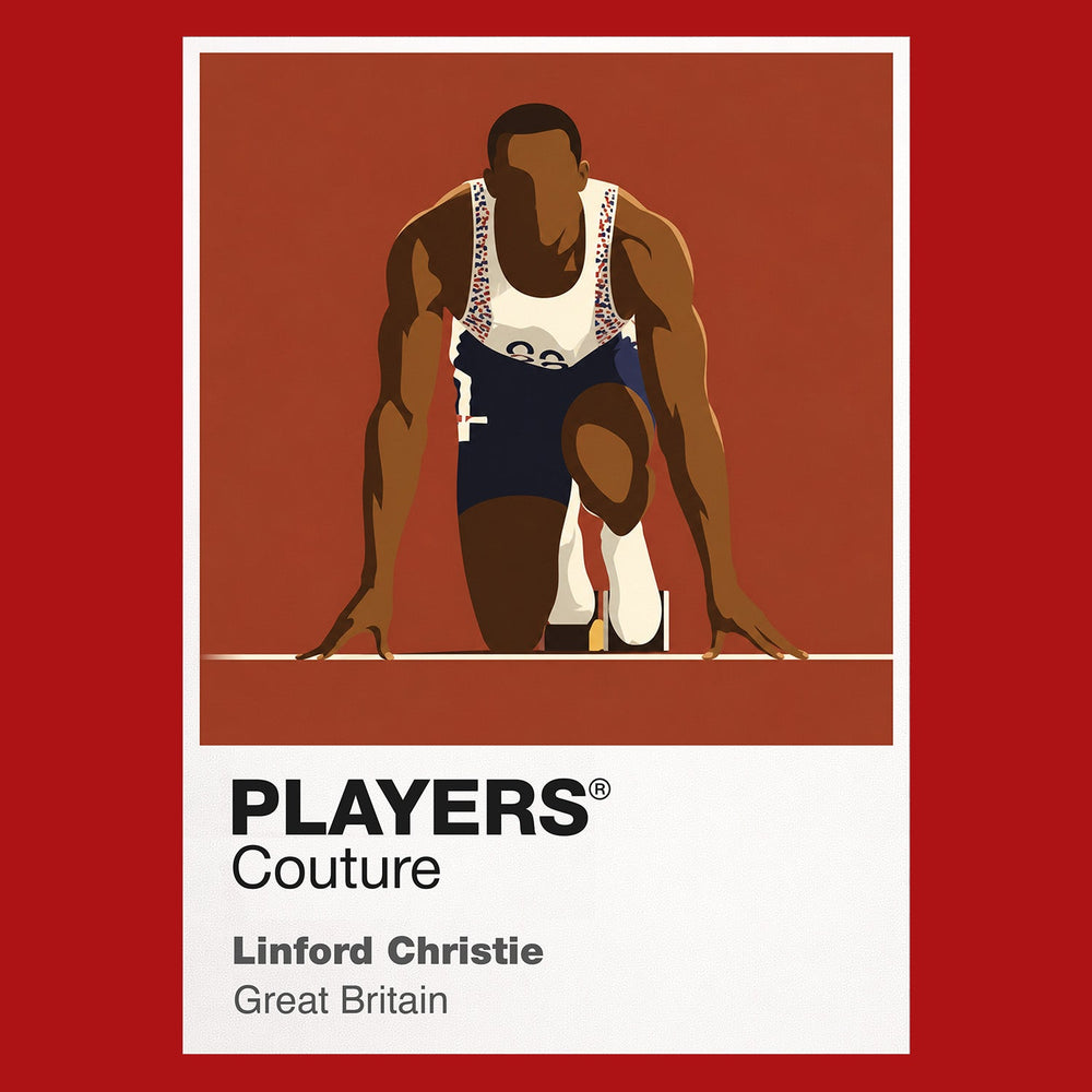 Linford Christie Olympics Icon Frame Men's T-Shirt
