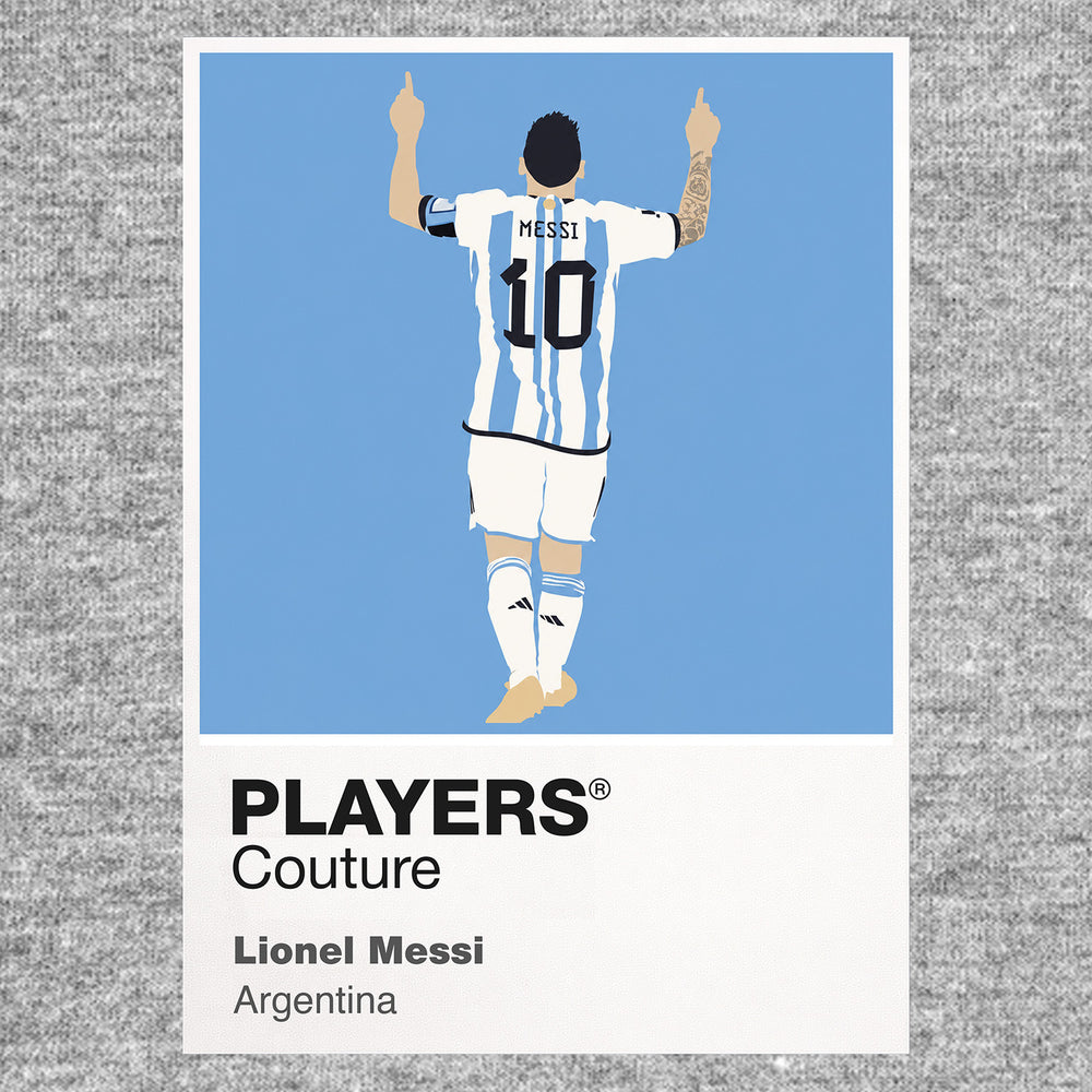 Lionel Messi Players Couture Frame Gray