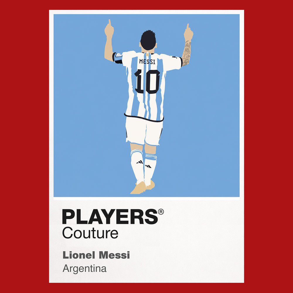 Lionel Messi Players Couture Frame Red