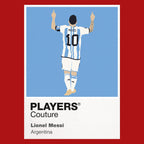 Lionel Messi Players Couture Frame Red