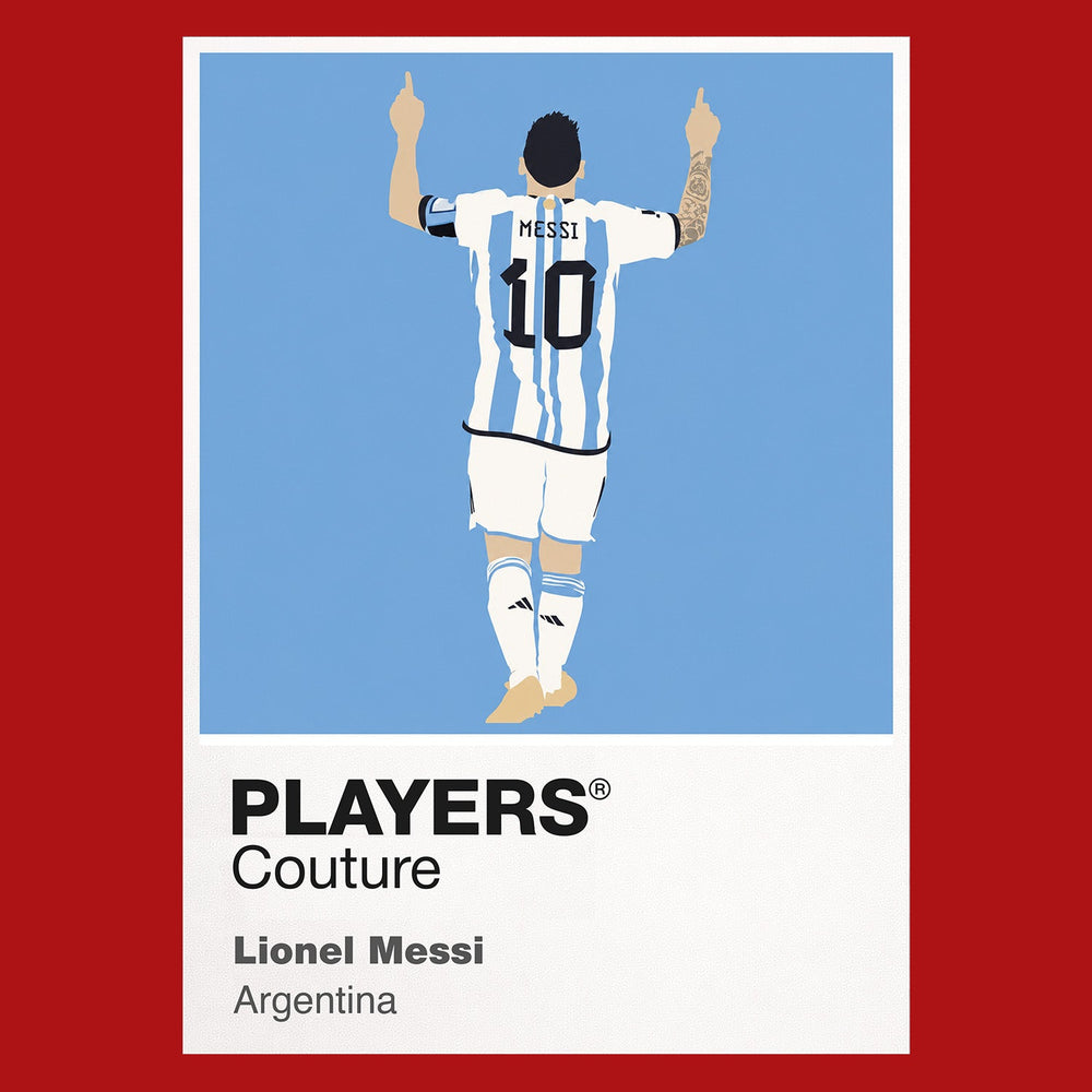 Lionel Messi Players Couture Frame Red