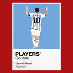 Lionel Messi Players Couture Frame Red