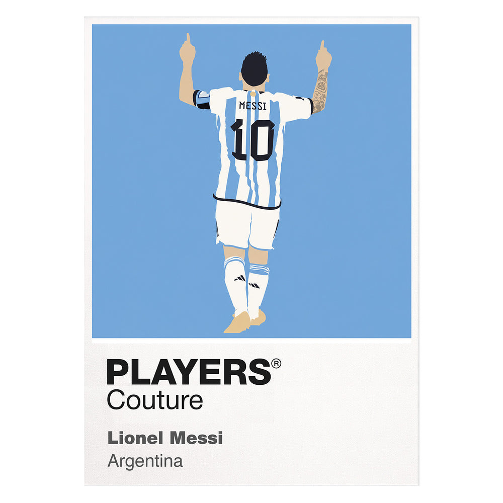 Lionel Messi Players Couture Frame White