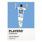 Lionel Messi Players Couture Frame White