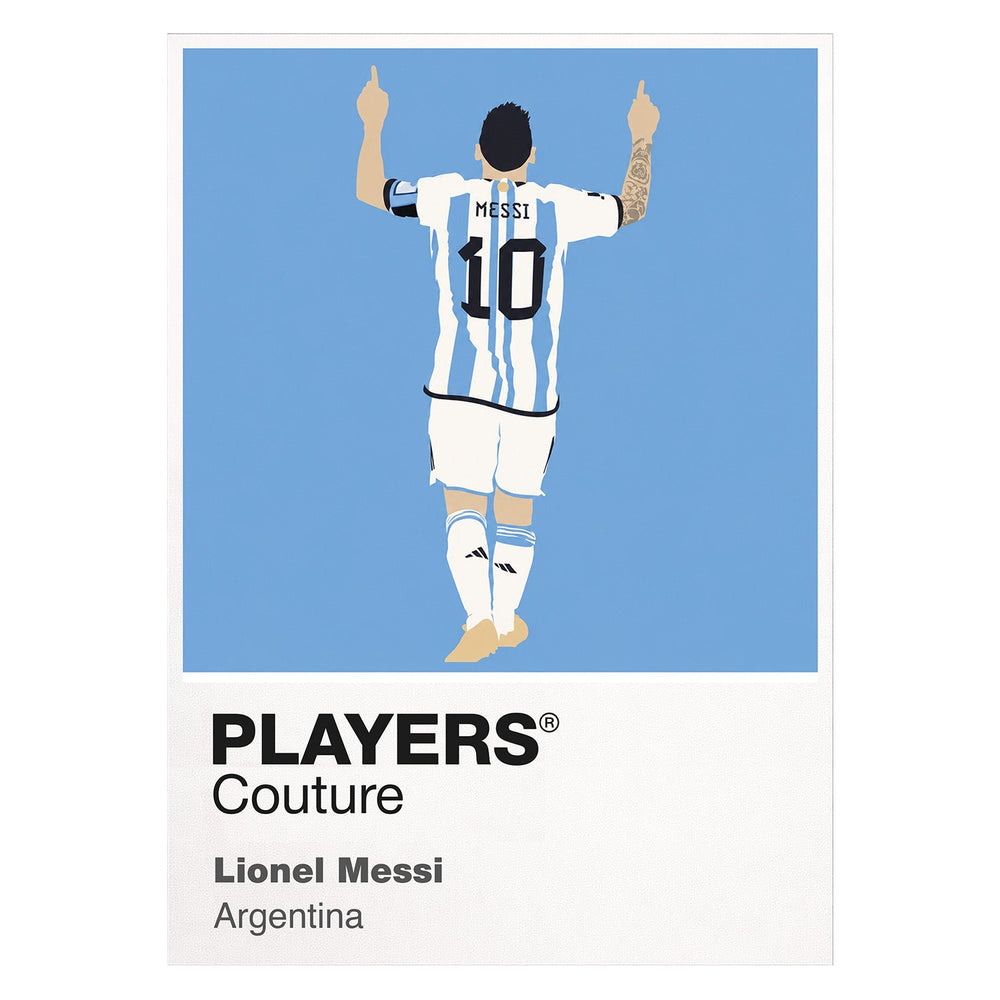 Lionel Messi Players Couture Frame White