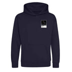 Lionel Messi Argentina Icons in Lights Frame Kids Hoodie in Navy