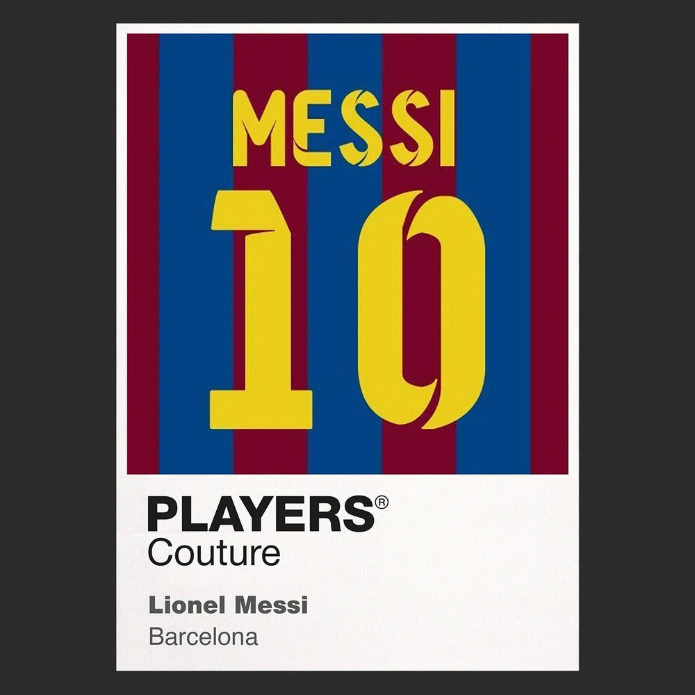 Lionel Messi 10 Barcelona Football Shirt Frame Men's Hoodie – black close-up detail shot of the Lionel Messi 10 Barcelona