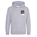 Lionel Messi Barcelona 2 Icon Frame Kids Hoodie - Grey