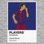 Lionel Messi Barcelona Icon Frame — art card and garment shots