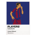 Lionel Messi Barcelona Icon Frame Men's T-Shirt