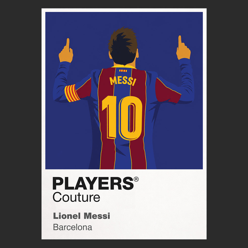 Lionel Messi Barcelona 2 Icon Frame Men's T-Shirt