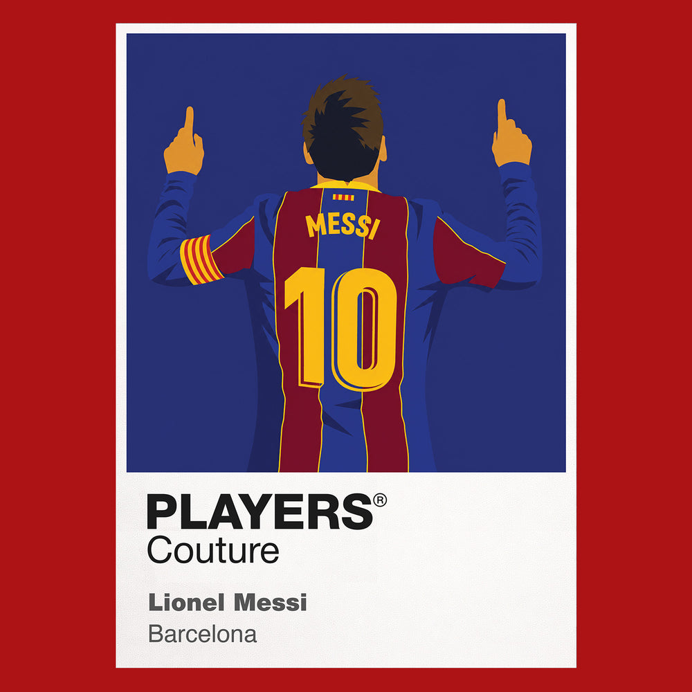Lionel Messi Barcelona 2 Icon Frame Men's T-Shirt