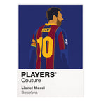 Lionel Messi Barcelona Icon Frame Kids Hoodie