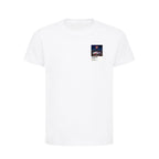 Lionel Messi Barcelona Icons in Lights Frame Kids T-Shirt in White