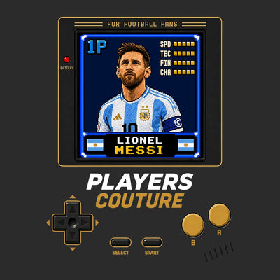 Lionel Messi Icon 8-Bit Men's Hoodie - image 1