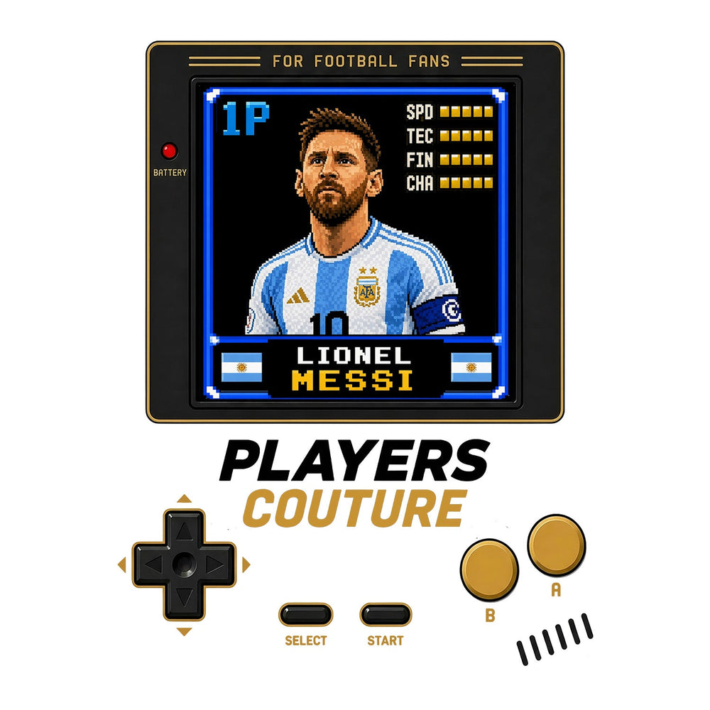 Lionel Messi Icon 8-Bit Men's Hoodie - image 6