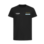 Lionel Messi Flag t-shirt – black kids' t-shirt featuring the Lionel Messi Flag Players Couture logo
