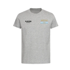 Lionel Messi Flag t-shirt – grey kids' t-shirt featuring the Lionel Messi Flag Players Couture logo
