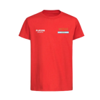Lionel Messi Flag t-shirt – red kids' t-shirt featuring the Lionel Messi Flag Players Couture logo