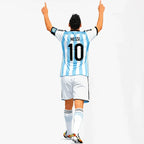 Lionel Messi Icon hoodie – white men's hoodie with black Lionel Messi Icon letters and Players Couture logo on the chest