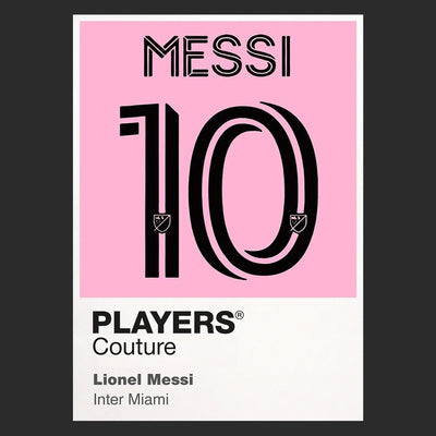 Lionel Messi 10 Inter Miami Football Shirt Frame - Icon Design (View 10)