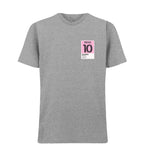 Lionel Messi 10 Inter Miami Football t-shirt – grey men's t-shirt featuring the Lionel Messi 10 Inter Miami Football Players