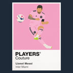 Lionel Messi Inter Milan Icon Frame Men's T-Shirt