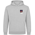Lionel Messi Inter Miami Icons in Lights Frame Men's Hoodie in Gray